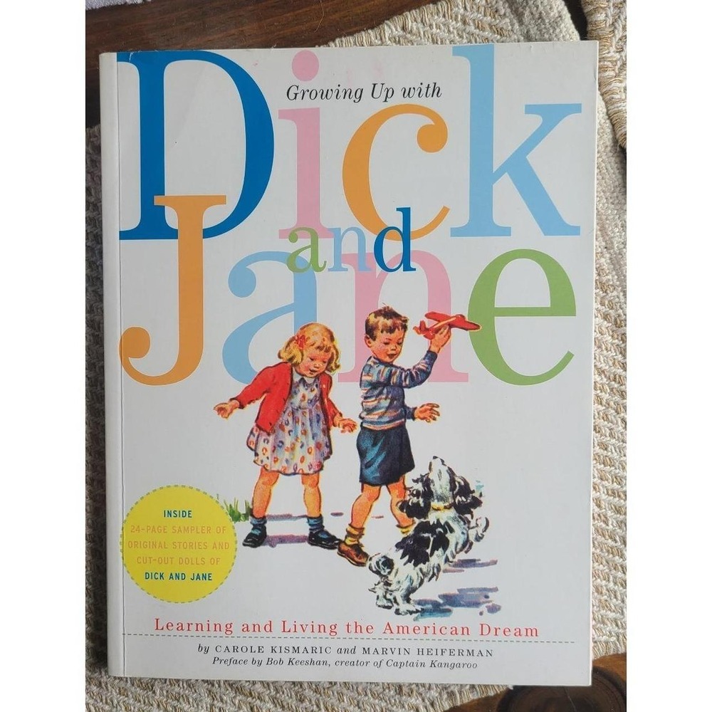 Dick and Jane Book - Paper Dolls included